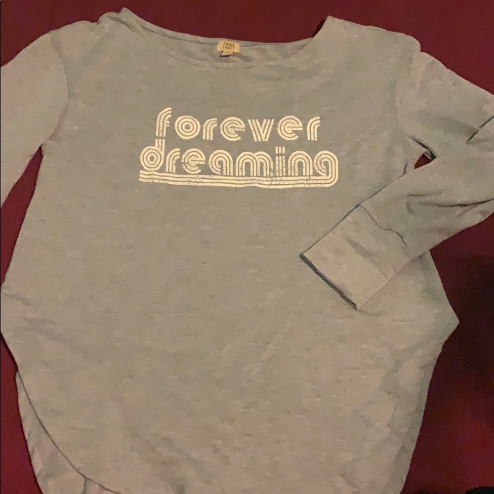 Grey long sleeve
